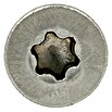Profi Depot Spanplattenschraube A2 (Durchmesser: 5 mm, Länge: 50 mm, Edelstahl, TX für TORX-Antriebe, Teilgewinde, 100 Stk.)