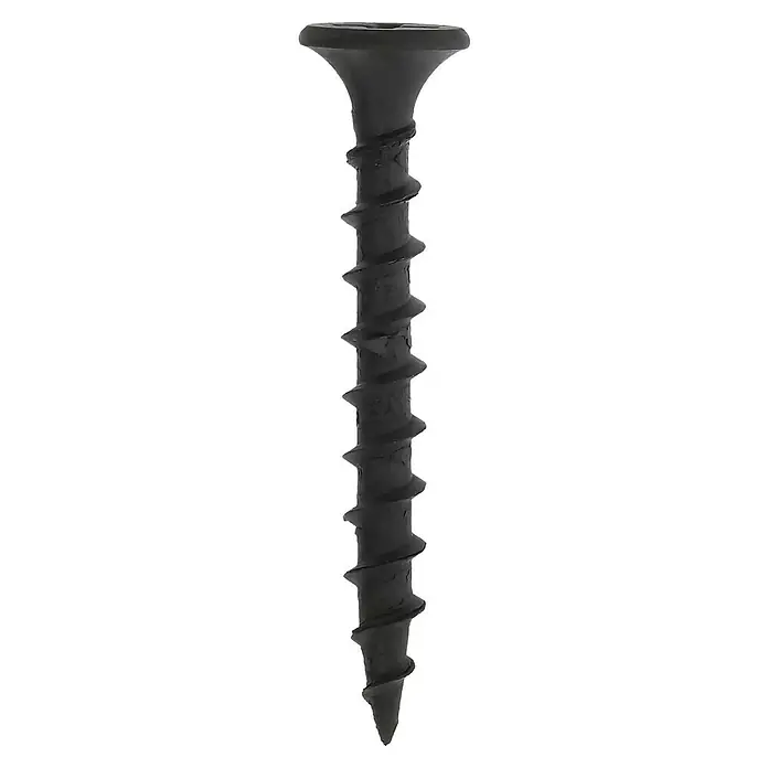 Profi Depot Schnellbauschraube - Durchmesser: 3,9 mm, Länge: 35 mm, Senkkopf, Grobgewinde, 1.000 Stk. - Schwarze Trockenbauschraube mit scharfer Spitze und breitem Kopf für sichere Befestigung in Gipskartonplatten.