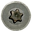 Profi Depot Tornillo tirafondo A2 (Diámetro: 3 mm, Largo: 20 mm, Acero inoxidable, TX para accionamientos TORX, Rosca completa, 200 uds.)