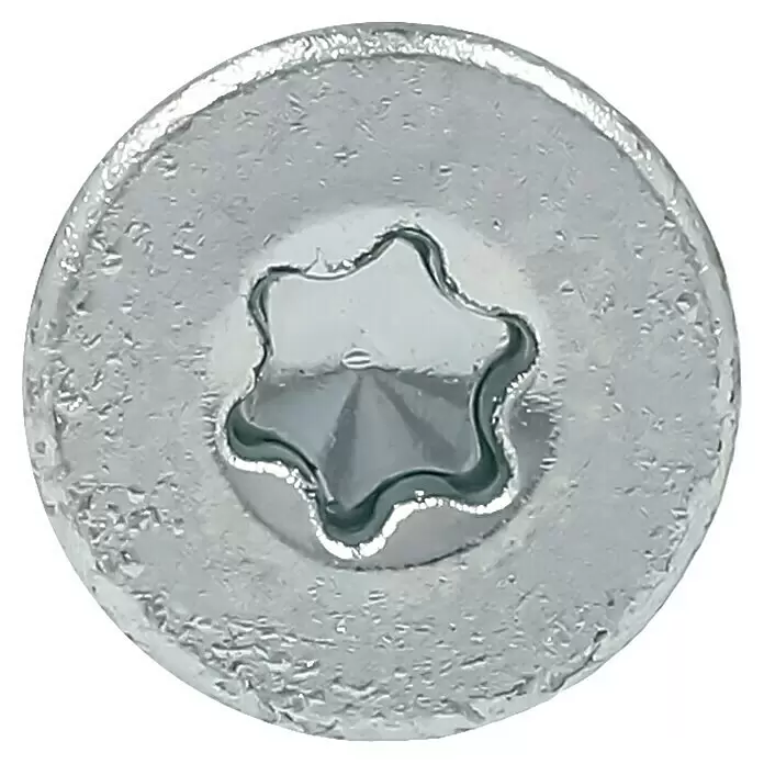 Profi Depot Spanplattenschraube VZ - Ø x L: 4 x 60 mm, 500 Stk., Verzinkt - Detailaufnahme