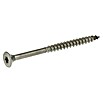 Profi Depot Tornillo tirafondo A2 (Diámetro: 4,5 mm, Largo: 60 mm, Acero inoxidable, TX para accionamientos TORX, Rosca parcial, 100 uds.)