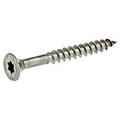 Profi Depot Spanplattenschraube A2 (Durchmesser: 5 mm, Länge: 45 mm, Edelstahl, TX für TORX-Antriebe, Teilgewinde, 200 Stk.)