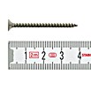 Profi Depot Spanplattenschraube A2 (Durchmesser: 3,5 mm, Länge: 40 mm, Edelstahl, TX für TORX-Antriebe, Vollgewinde, 200 Stk.)