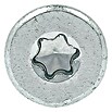 Profi Depot Tornillo tirafondo VZ (Ø x L: 4 x 60 mm, 200 uds., Galvanizado)