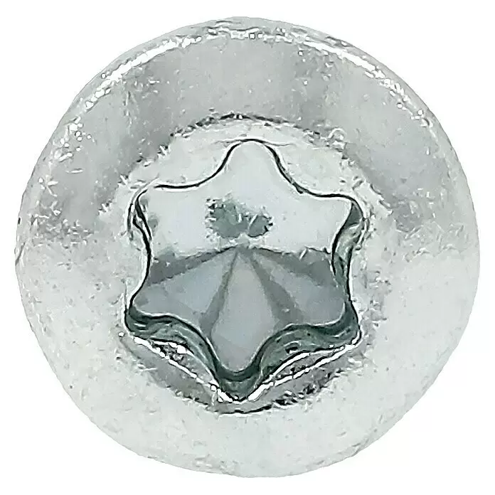 Profi Depot Dielenschraube VZ TX - Durchmesser: 3,2 mm, Länge: 50 mm, TX für TORX-Antriebe, 200 Stk. - Detailaufnahme