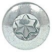 Profi Depot Spanplattenschraube VZ (3 x 25 mm, 200 Stk., Verzinkt, TX für TORX-Antriebe)