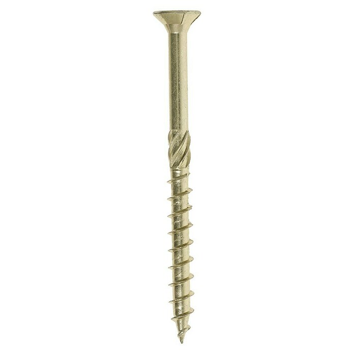 Profi Depot Tornillo para madera TX (Diámetro: 8 mm, Largo: 100 mm, Cabezal avellanado, TX para accionamientos TORX, 50 uds.)