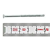 Profi Depot Dielenschraube VZ TX (Durchmesser: 3,2 mm, Länge: 50 mm, TX für TORX-Antriebe, 200 Stk.)