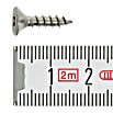 Profi Depot Spanplattenschraube A2 (Durchmesser: 4 mm, Länge: 16 mm, Edelstahl, TX für TORX-Antriebe, Vollgewinde, 200 Stk.)