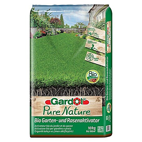 Gardol Pure Nature Garten- & Rasenaktivator Bio (10 kg, Inhalt ausreichend für ca.: 100 m²)