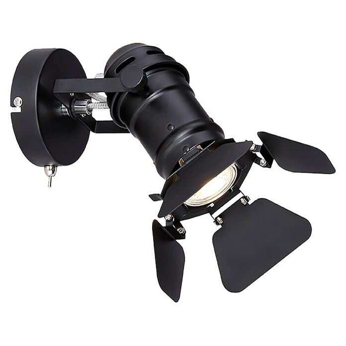 Globo Wandspot Egon-serie (Lampfitting: GU10, Geschikt voor lampwattage: 50 W) | BAUHAUS
