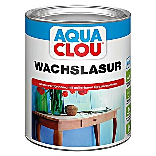 Clou Aqua Wachslasur W11 (Weiß, 750 ml)