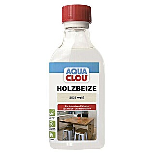 Clou Aqua Holzbeize (Weiß, 250 ml)