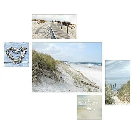 ProArt Young Living Leinwandbild 5-Teiler