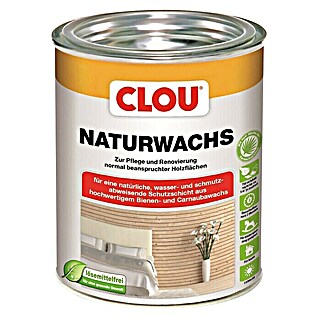 Clou Holzwachs Naturwachs (Farblos, 750 ml)