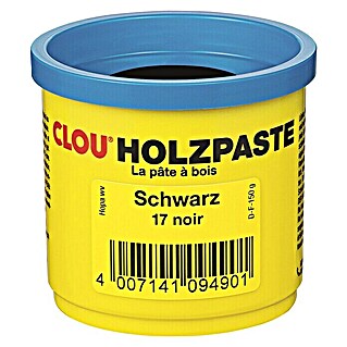 Clou Holzpaste (Schwarz, 150 g)