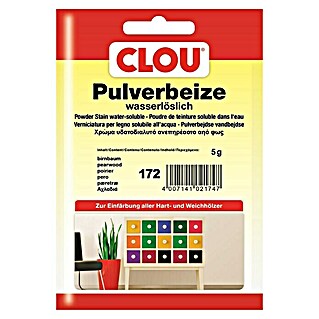 Clou Holzbeize Pulverbeize (Birnbaum, 5 g, Geeignet für: Alle Holzarten)