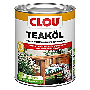 Clou Teak-Öl (Naturgetönt/Farblos)