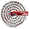 Einhell Power X-Change 18V Schmutzwasserpumpe GE-DP 18/25 LL Li-Solo (160 W, 18 V, Max. Fördermenge: 7 000 l/h, Eintauchtiefe: 4 m) | BAUHAUS