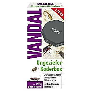 Vandal Ungeziefer-Köderbox (3 Stk.)