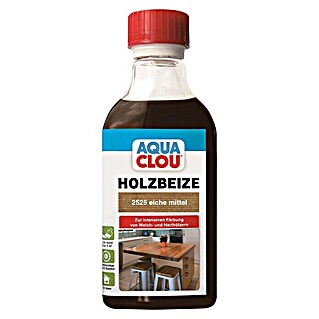 Clou Aqua Holzbeize (Eiche mittel, 250 ml)