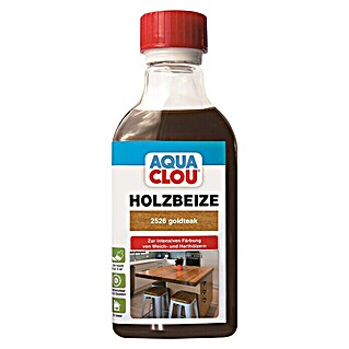 Clou Aqua Holzbeize (Goldteak, 250 ml)