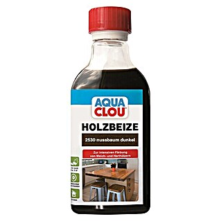 Clou Aqua Holzbeize (Nussbaum dunkel, 250 ml)