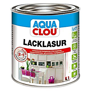 Clou Aqua Lacklasur Combi-Clou L17 (Blau, 375 ml, Seidenmatt)
