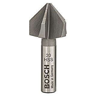 Bosch Avellanador cónico HSS (Diámetro de la broca: 20 mm, Varilla redonda)