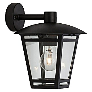Brilliant Riley Außenwandleuchte (40 W, Ø x H: 21 x 23,5 cm, Schwarz, IP44, Hängend)