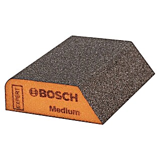 Bosch Professional Expert Esponja abrasiva (Tamaño de grano: Medio, 1 ud., L x An x Al: 97 x 69 x 26 mm)