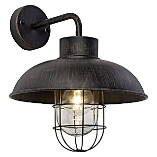 Brilliant Außenwandleuchte Portland (40 W, 25 x 24 x 29 cm, Rost, IP44, Hängend)