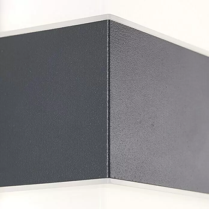 Brilliant LED-Außenwandleuchte Archie - 7 W, L x B x H: 7 x 14,5 x 15 cm, Anthrazit, Neutralweiß - Detailaufnahme