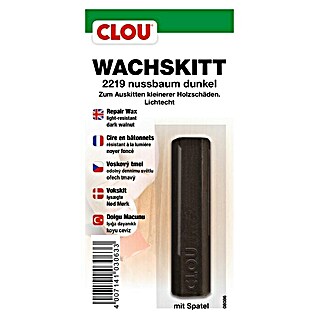 Clou Wachskittstange (Nussbaum dunkel)