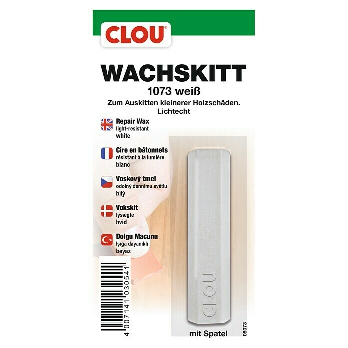 Clou Wachskittstange (Weiß)