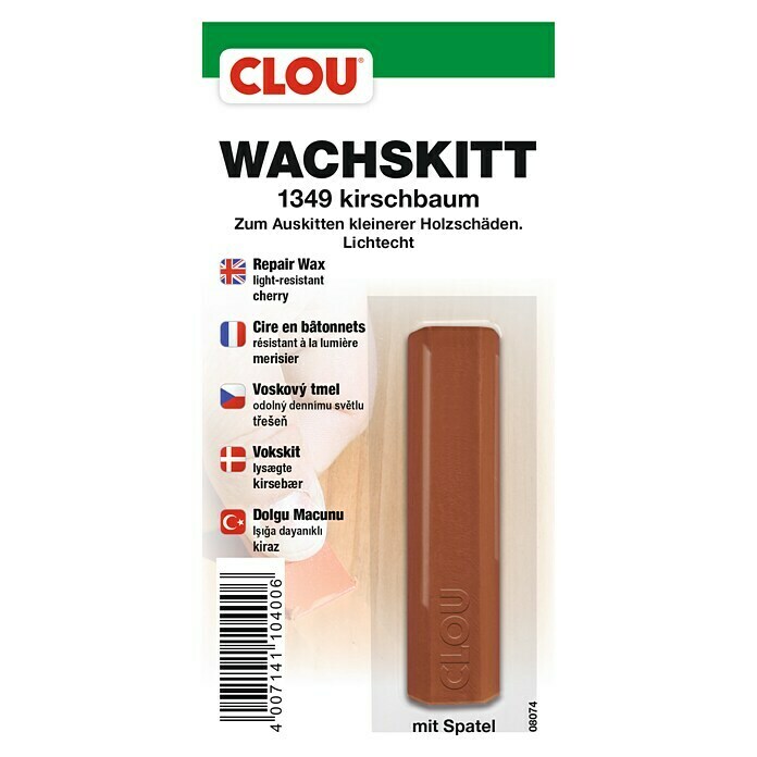 Clou Wachskittstange (Kirschbaum)