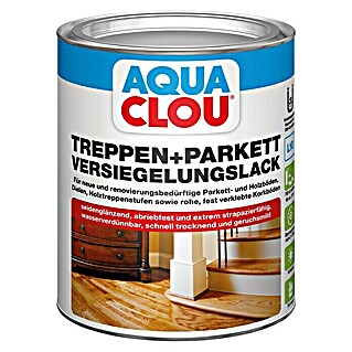 Clou Aqua Versiegelung L10 Treppen- und Parkettlack (750 ml, Farblos, Seidenglänzend)