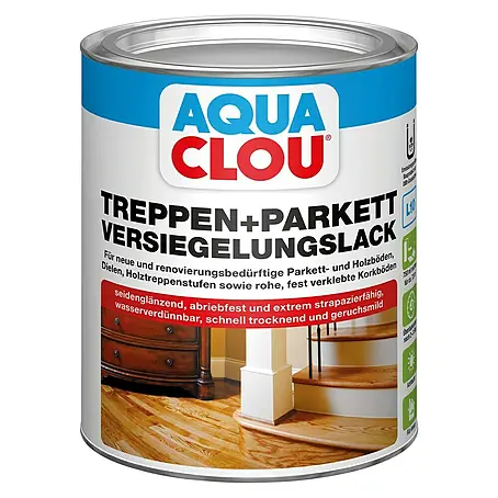 Clou Aqua Versiegelung L10 Treppen- und Parkettlack