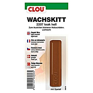 Clou Wachskittstange (Teak hell)