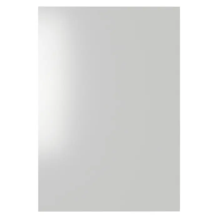 Top Quatro Elemento lateral mueble cocina - An x Al: 60 x 235 cm, Blanco brillo - Elegante azulejo de pared blanco grande. Una adición moderna y luminosa a cualquier baño o cocina.