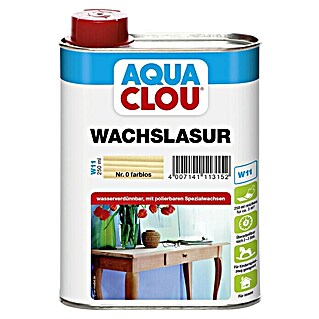 Clou Aqua Wachslasur W11 (Farblos, 250 ml)