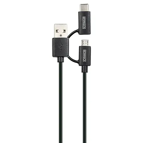 Schwaiger USB-Adapterkabel USB 3.1 C Stecker auf USB 2.0 Micro B Stecker