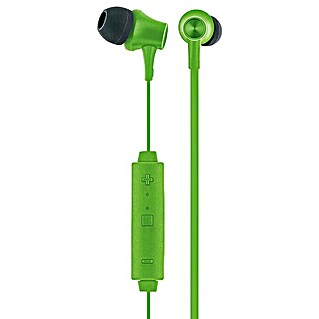 Schwaiger In Ear Kopfhörer (USB Micro B, Grün)