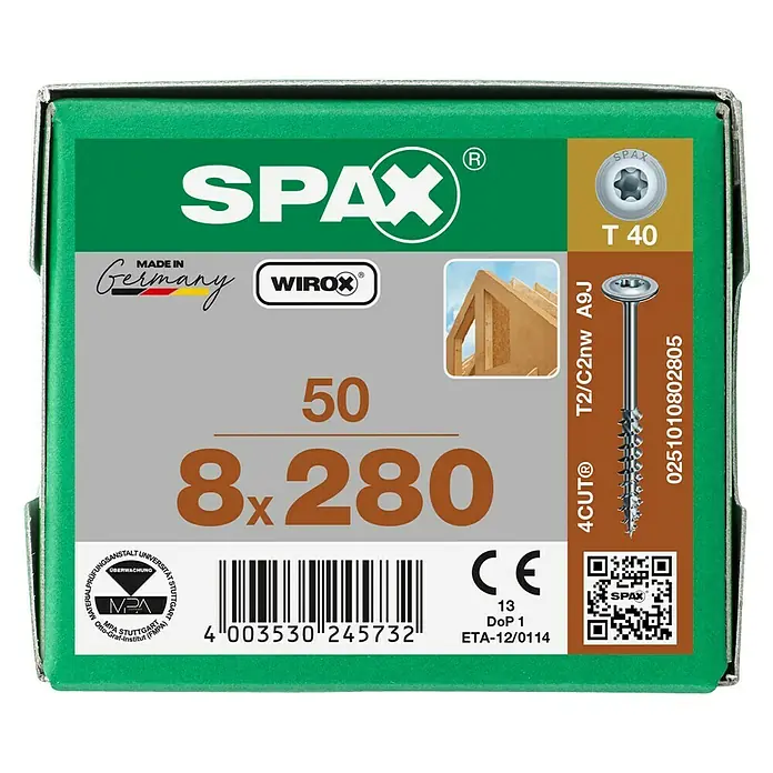 Spax HI FORCE Tellerkopfschraube HI.FORCE