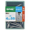 Spax Spenglerschraube T-Star plus (Ø x L: 4,5 x 55 mm, T-Star plus, 25 Stk.) | BAUHAUS