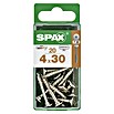 Spax Universalschraube T-STAR plus WIROX (Ø x L: 4 x 25 mm, Vollgewinde, 60 Stk., Silber) | BAUHAUS