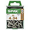 Spax Universalschraube T-STAR plus WIROX (Ø x L: 4 x 25 mm, Vollgewinde, 60 Stk., Silber) | BAUHAUS