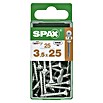 Spax Universalschraube T-STAR plus WIROX (Ø x L: 4 x 25 mm, Vollgewinde, 60 Stk., Silber) | BAUHAUS