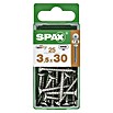 Spax Universalschraube T-STAR plus WIROX (Ø x L: 4 x 25 mm, Vollgewinde, 60 Stk., Silber) | BAUHAUS