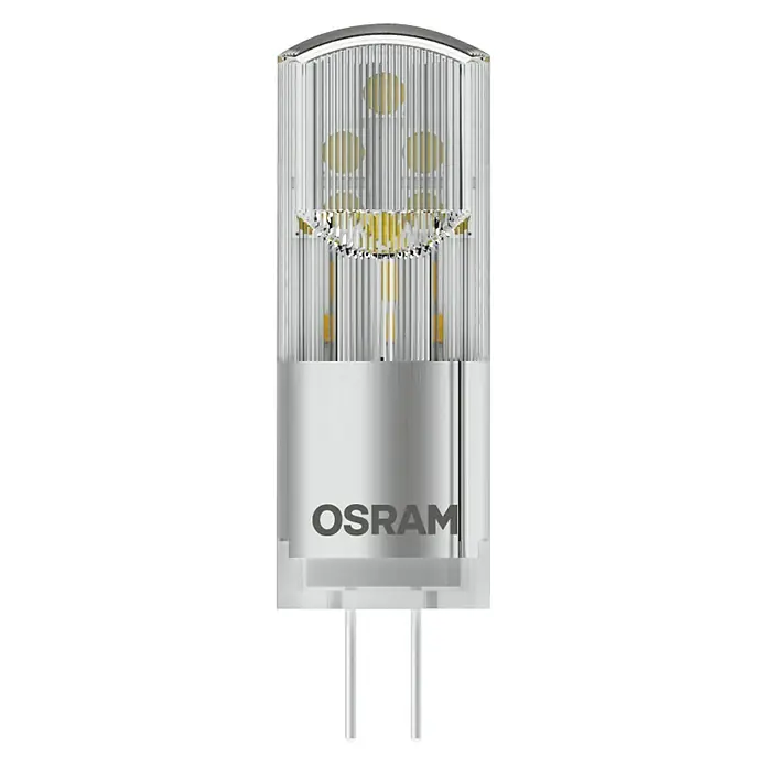 Osram Star LED-Lampe Pin G4 - G4, Nicht Dimmbar, Warmweiß, 300 lm, 2,6 W - Eine OSRAM LED-Lampe mit Stiftsockel, ideal für energieeffiziente Beleuchtungslösungen im Innenbereich, mit klarem Design.